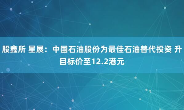 股鑫所 星展：中国石油股份为最佳石油替代投资 升目标价至12.2港元